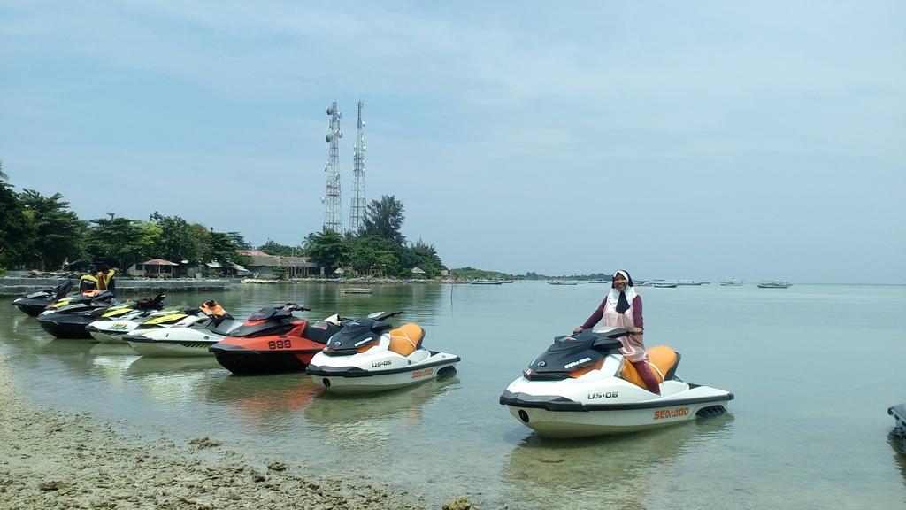 Pari Solata Seaview Homestay Syariah Kepulauan Seribu Exterior foto